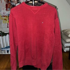 Tommy Hilfiger 
Sweater 
Red Color
Large Size